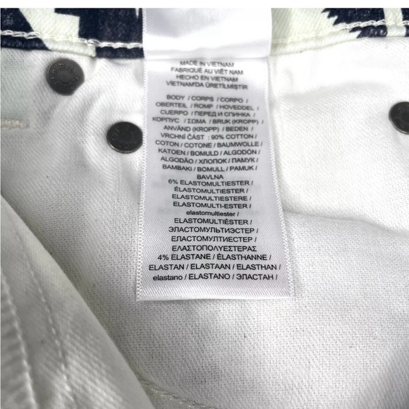 Polo Ralph Lauren Tompkins Skinny Aztec Navajo Print Jeans Sz 28 - Picture 7 of 12